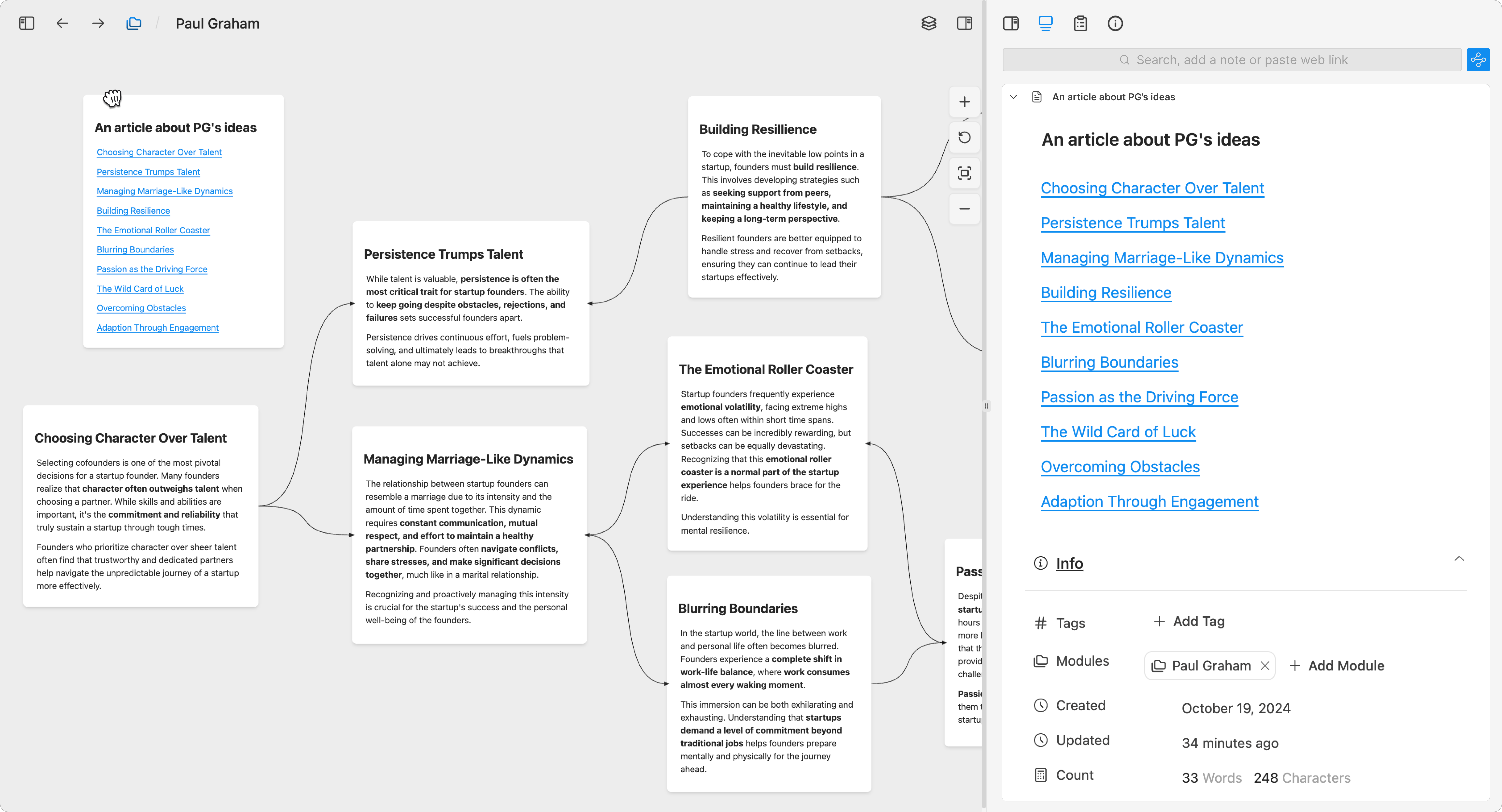 Module Atom Mapping with Reference Diagram