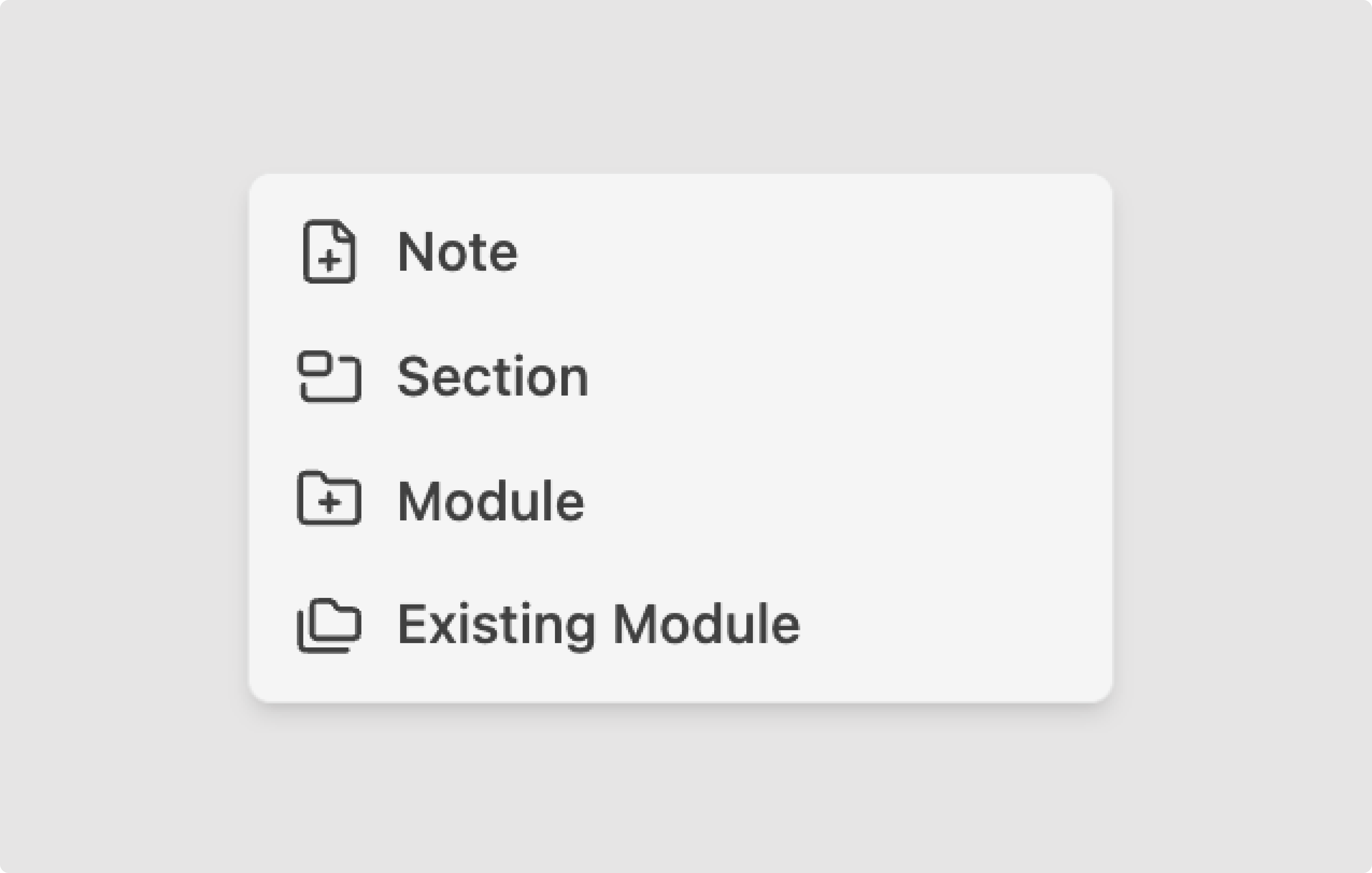 Right Click Menu Diagram